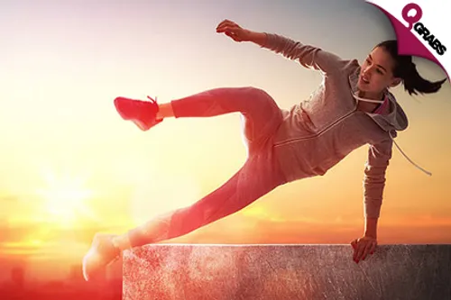 For QR60 Get Moving & Jumping with 2 Sessions of Parkour for Kids & Adults! (QR120 Value)